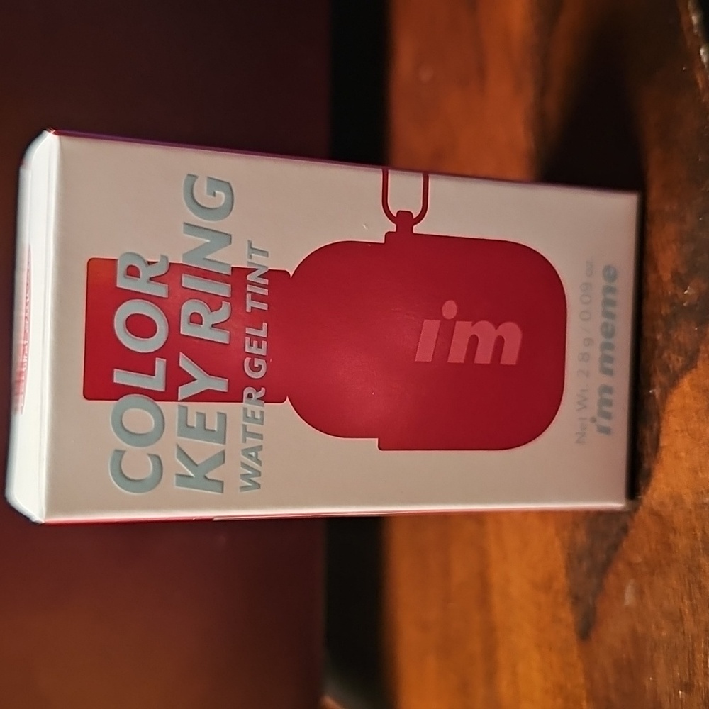 I'm Meme Water Gel Tint In 'Berry Compote' with Key Ring. New In Box. Sealed. - Picture 8 of 8